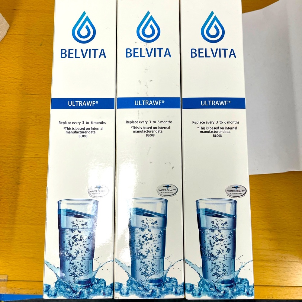 Belvita/Jetery : Refrigerator Water Filters Compatible with ULTRAWF (3 pack)